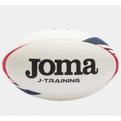 Ръгби топка J-TRAINING BALL WHITE RED NAVY, N5, JOMA