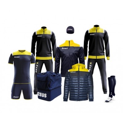 Спортен комплект Box Vesuvio Blue/ Yellow, ZEUS