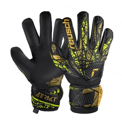 Вратарски ръкавици Attrakt Solid Finger Support Junior, REUSCH