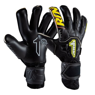 Вратарски ръкавици Egotiko Stellar Pro Black/Yellow, RINAT 