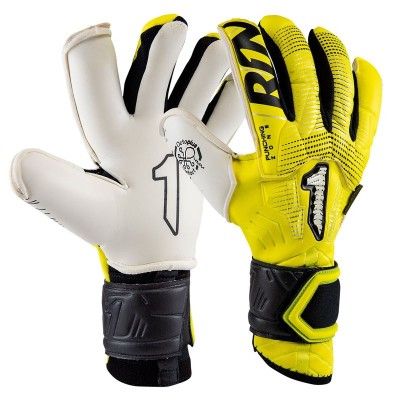Вратарски ръкавици Egotiko Stellar Pro Yellow/White, RINAT 