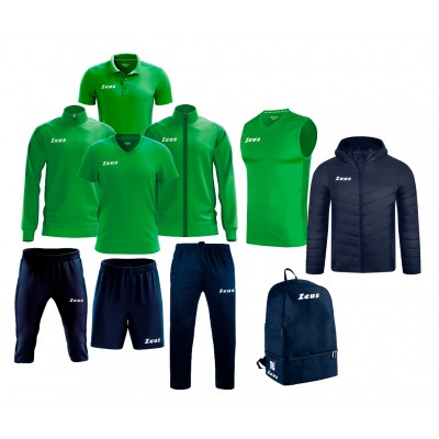 Спортен комплект Box Start Green/ Blue, ZEUS