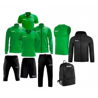 Спортен комплект Box Start Line Green/ Black, ZEUS
