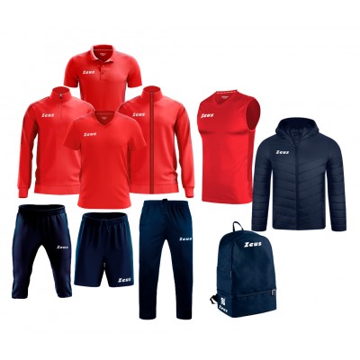 Спортен комплект Box Start Line Red/ Blue, ZEUS