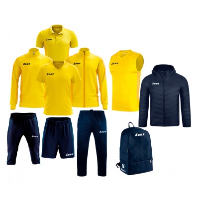 Спортен комплект Box Start Line Yellow/ Blue, ZEUS