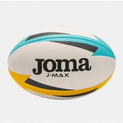 Ръгби топка J-MAX BALL WHITE YELLOW BLUE, N3, JOMA