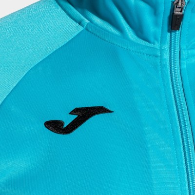 Детски суичър CHAQUETA GALA TURQUESA FLÚOR, JOMA