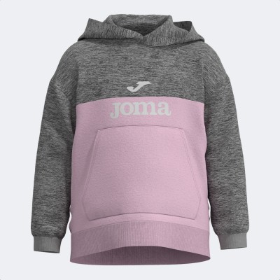 Детски суичър SUDADERA CON CAPUCHA PARK ROSA GRIS MELANGE, JOMA