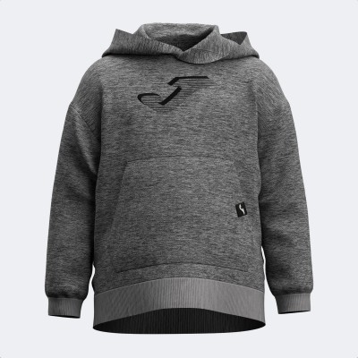 Детски суичър SUDADERA CON CAPUCHA LION GRIS MELANGE, JOMA