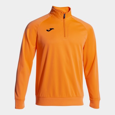 Детски суичър SUDADERA FARAON NARANJ FLUOR MEDIA CREMALLERA, JOMA