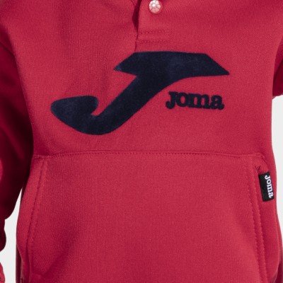 Бебешки суичър SUDADERA CON CAPUCHA LION ROJO, JOMА
