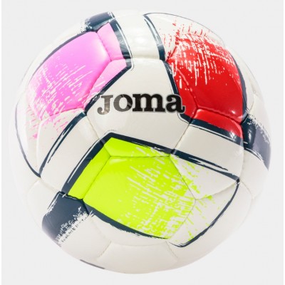 Футболна топка DALI II BALL FUCHSIA RED FLUOR YELLOW, JOMA - 12 бр. в комплект
