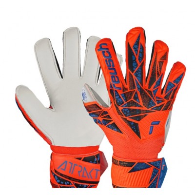 Вратарски ръкавици ATTRAKT SOLID FINGER SUPPORT JUNIOR, REUSCH