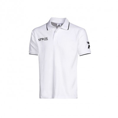 Polo short sleeves tshirt, white, Размер 3XS, PATRICK, EOL